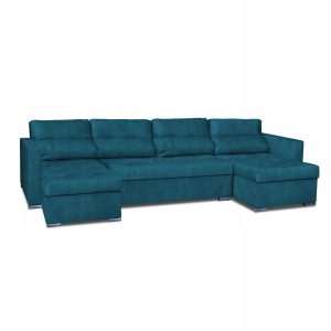 Narożnik Varius BIG rozkładany f spania Family meble turkus 229053