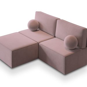 NAROŻNIK VARNA M z funkcją spania Fioletowy 650165
