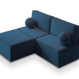 NAROŻNIK VARNA M z funkcją spania Niebieski 650131
