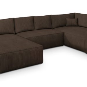 Narożnik VELAMI R-S z funkcją spania Brązowy 720485 Narożnik VELAMI R-S z funkcją spania Brązowy 720485