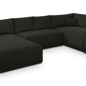 Narożnik VELAMI R-S z funkcją spania Czarny 720522 Narożnik VELAMI R-S z funkcją spania Czarny 720522