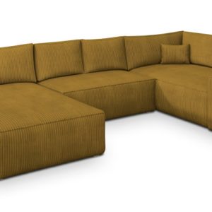Narożnik VELAMI R-S z funkcją spania Żółty 720349 Narożnik VELAMI R-S z funkcją spania Żółty 720349