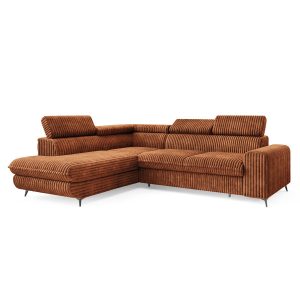 Narożnik VELISS z funkcją spania Brązowy 926073 Narożnik VELISS z funkcją spania Brązowy 926073