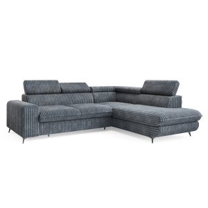 Narożnik VELISS z funkcją spania Szary 926066 Narożnik VELISS z funkcją spania Szary 926066