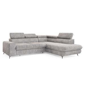 Narożnik VELISS z funkcją spania Szary 926068 Narożnik VELISS z funkcją spania Szary 926068