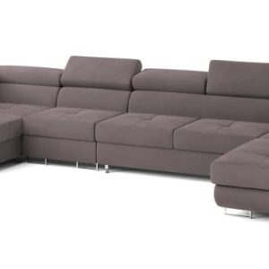 Narożnik VELORA L-S z funkcją spania Fioletowy 720294 Narożnik VELORA L-S z funkcją spania Fioletowy 720294
