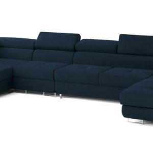 Narożnik VELORA L-S z funkcją spania Niebieski 720426 Narożnik VELORA L-S z funkcją spania Niebieski 720426