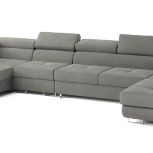 Narożnik VELORA L-S z funkcją spania Szary 720373 Narożnik VELORA L-S z funkcją spania Szary 720373