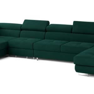 Narożnik VELORA L-S z funkcją spania Zielony 720466 Narożnik VELORA L-S z funkcją spania Zielony 720466