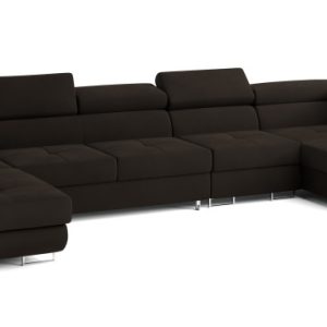 Narożnik VELORA R-S z funkcją spania Brązowy 720370 Narożnik VELORA R-S z funkcją spania Brązowy 720370