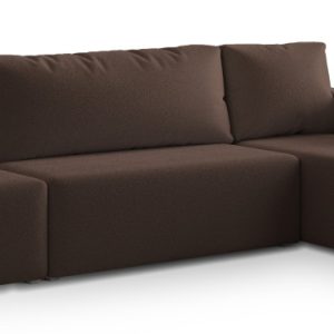 Narożnik VELOTTI R-S z funkcją spania Brązowy 813285 Narożnik VELOTTI R-S z funkcją spania Brązowy 813285