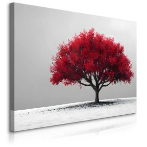 Obraz Abstrakcyjne Czerwone Drzewo Na Pustyni 40x30cm 648512 Obraz Abstrakcyjne Czerwone Drzewo Na Pustyni 40x30cm 648512