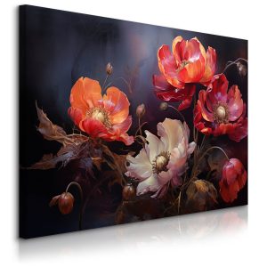 Obraz Abstrakcyjne Czerwone Maki 30x20cm 752239 Obraz Abstrakcyjne Czerwone Maki 30x20cm 752239