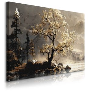 Obraz Abstrakcyjne Drzewo Na Tle Gór 40x30cm 647463 Obraz Abstrakcyjne Drzewo Na Tle Gór 40x30cm 647463