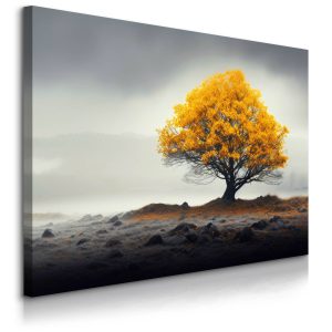 Obraz Abstrakcyjne Drzewo We Mgle 120x80cm 647967 Obraz Abstrakcyjne Drzewo We Mgle 120x80cm 647967