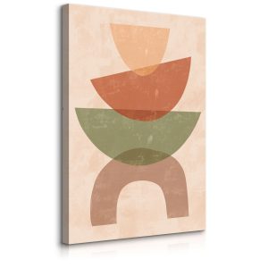 Obraz Abstrakcyjne Kolorowe Skałki Boho 70x100cm 342025 Obraz Abstrakcyjne Kolorowe Skałki Boho 70x100cm 342025
