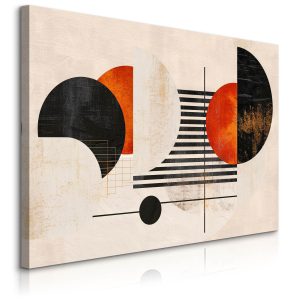 Obraz Abstrakcyjne Kształty Geometryczne 100x70cm 647668 Obraz Abstrakcyjne Kształty Geometryczne 100x70cm 647668