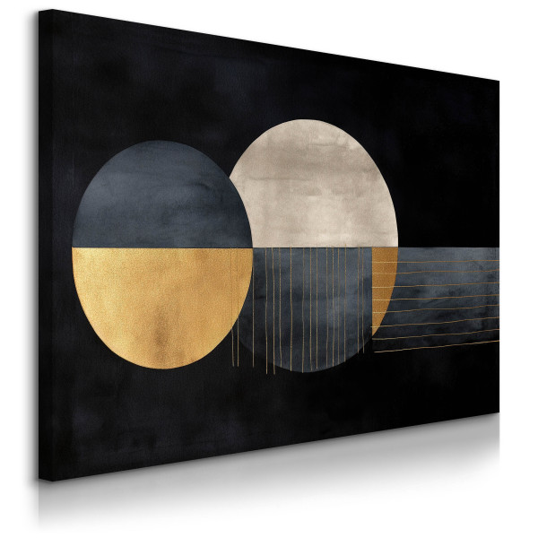 Obraz Abstrakcyjne Kształty Geometryczne 120x80cm 647728