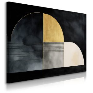 Obraz Abstrakcyjne Kształty W Nowoczesnym Stylu 120x80cm 647658 Obraz Abstrakcyjne Kształty W Nowoczesnym Stylu 120x80cm 647658