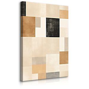 Obraz Abstrakcyjne Kwadraty W Stylu Boho 20x30cm 752236