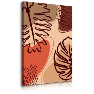 Obraz Abstrakcyjne Liście Monstera Egzotyczne 20x30cm 341302
