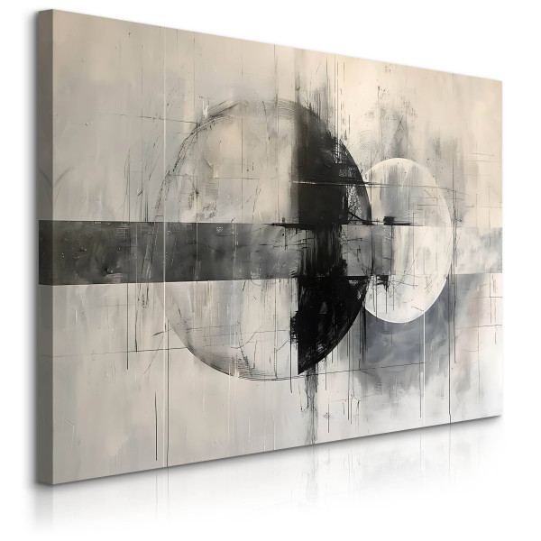 Obraz Abstrakcyjne Okręgi W Nowoczesnym Stylu 100x70cm 646579