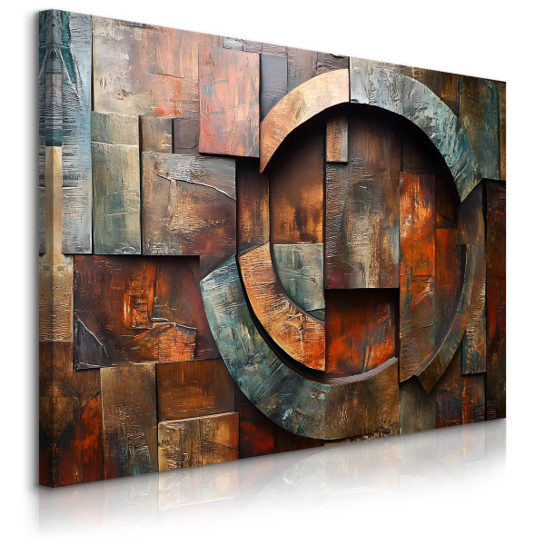 Obraz Abstrakcyjne Wzory Geometryczne 90x60cm 650827