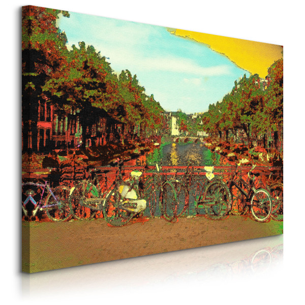 Obraz Abstrakcyjny Amsterdam 70x50cm 647542