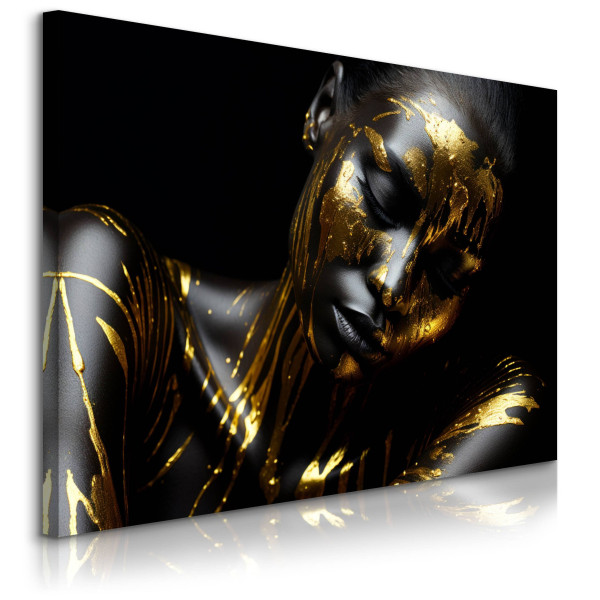 Obraz Abstrakcyjny Kobiecy Portret W Stylu Glamour 30x20cm 754759