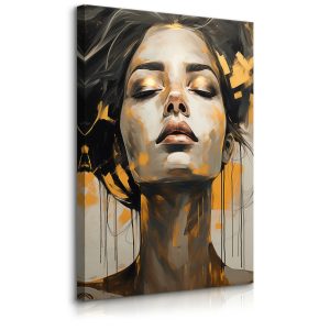 Obraz Abstrakcyjny Kobiecy Portret W Stylu Glamour 40x50cm 752196 Obraz Abstrakcyjny Kobiecy Portret W Stylu Glamour 40x50cm 752196