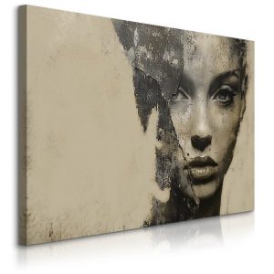 Obraz Abstrakcyjny Portret 70x50cm 646589 Obraz Abstrakcyjny Portret 70x50cm 646589