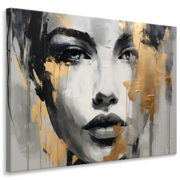 Obraz Abstrakcyjny Portret Kobiety 100x70cm 202073