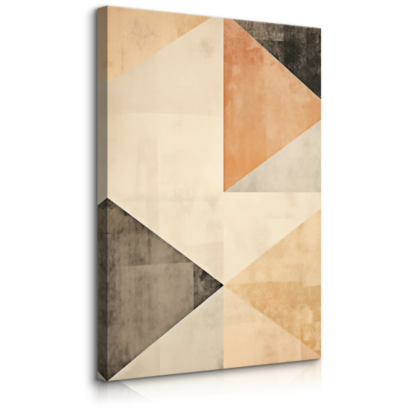 Obraz Abstrakcyjny Wzór Geometryczny W Stylu Boho 60x90cm 752352
