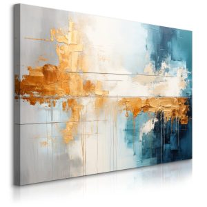 Obraz Abstrakcyjny Wzór W Stylu Glamour 100x70cm 647684 Obraz Abstrakcyjny Wzór W Stylu Glamour 100x70cm 647684