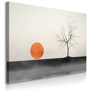 Obraz Abstrakcyjny Zachód Słońca 90x60cm 647934 Obraz Abstrakcyjny Zachód Słońca 90x60cm 647934