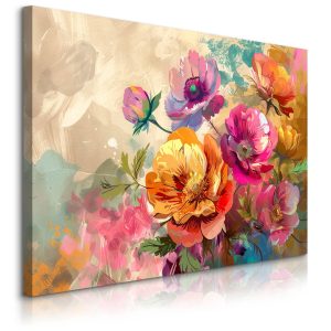 Obraz Akwarelowe Polne Kwiaty 40x30cm 754708 Obraz Akwarelowe Polne Kwiaty 40x30cm 754708