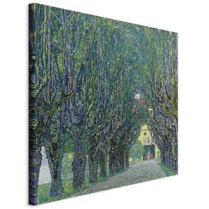 Obraz Aleja drzew 40 x 40 cm 607525 Obraz Aleja drzew 40 x 40 cm 607525