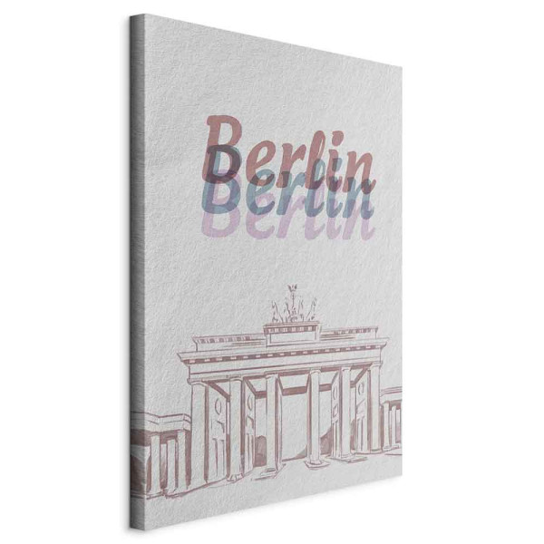 Obraz Berlin w akwarelach 20 x 30 cm 597082
