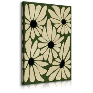 Obraz Beżowe Kwiaty W Stylu Boho 50x70cm 342135 Obraz Beżowe Kwiaty W Stylu Boho 50x70cm 342135