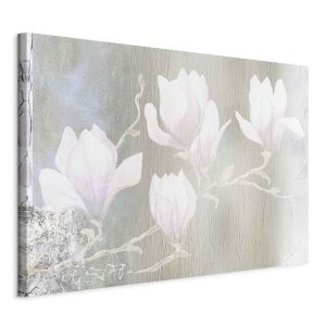 Obraz Białe magnolie 90 x 60 cm 606465 Obraz Białe magnolie 90 x 60 cm 606465