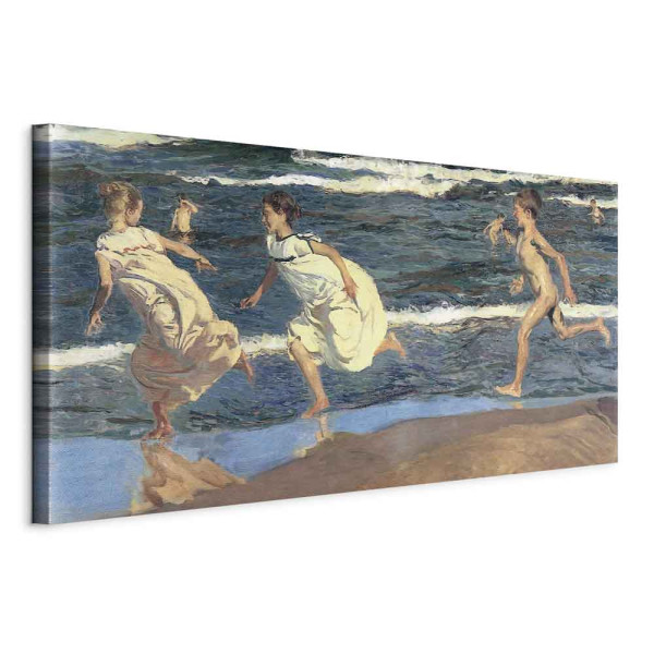Obraz Bieg wzdłuż plaży 60 x 30 cm 609454