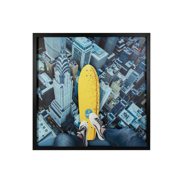 Obraz BIG CITY SKATER 130 x 130 cm 341068