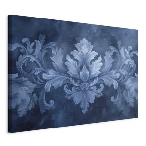 Obraz Błękitny ornament 30 x 20 cm 593551