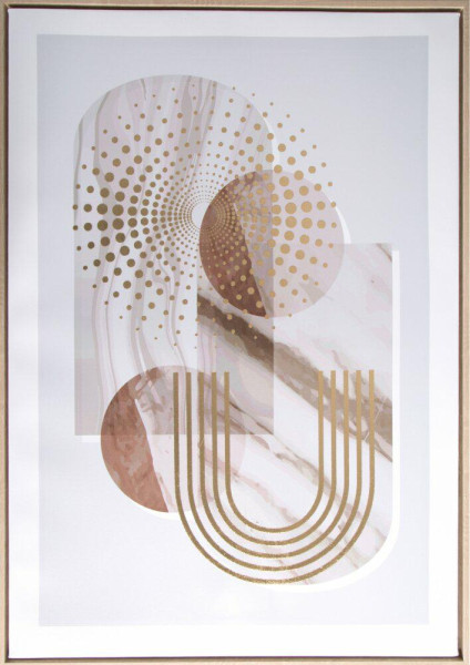 Obraz Boho 50x70 cm z Geometrycznym Wzorem 722711