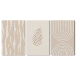 Obraz canvas 3 częściowy Beżowe motywy | 3x40x60 | Wallfluent 792703 Obraz canvas 3 częściowy Beżowe motywy | 3x40x60 | Wallfluent 792703