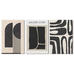 Obraz canvas 3 częściowy Minimalistyczne formy | 3x40x60 | Wallfluent 792700 Obraz canvas 3 częściowy Minimalistyczne formy | 3x40x60 | Wallfluent 792700