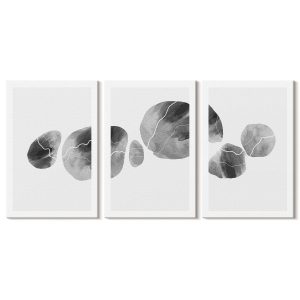 Obraz canvas 3 częściowy Plamy farb | 3x40x60 | Wallfluent 792674 Obraz canvas 3 częściowy Plamy farb | 3x40x60 | Wallfluent 792674