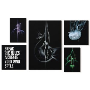 Obraz canvas 5 części Abstrakcja|20×30, 30×30, 40×60|Wallfluent 797154 Obraz canvas 5 części Abstrakcja|20×30, 30×30, 40×60|Wallfluent 797154
