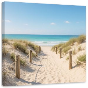 Obraz canvas do salonu sypialni biura, Morze Plaża Krajobraz 60×60 780910 Obraz canvas do salonu sypialni biura, Morze Plaża Krajobraz 60×60 780910