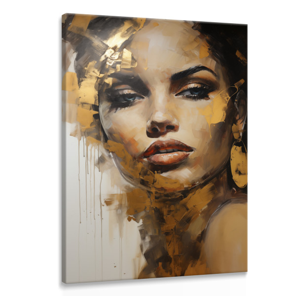 Obraz Canvas Nowoczesny Portret Kobiety 50x70cm 202827